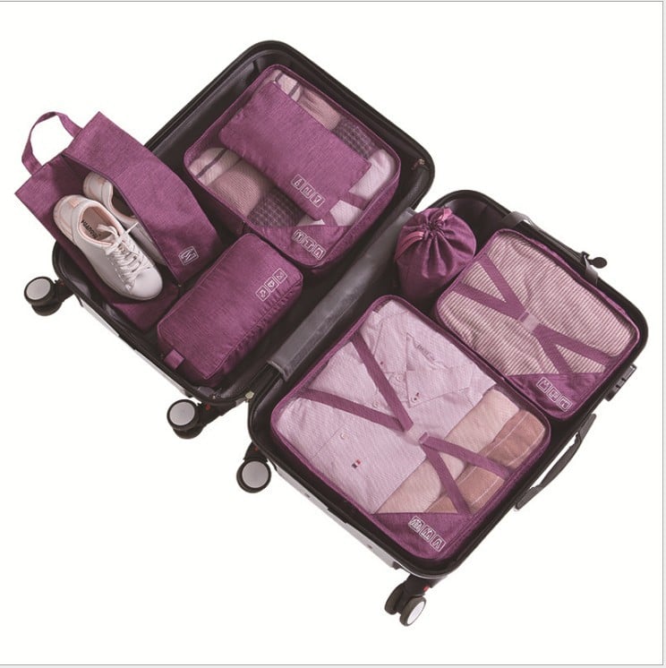 Travel Organizer and Packing Cube Set