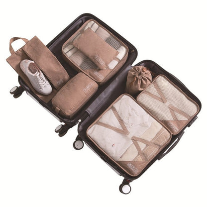 Travel Organizer and Packing Cube Set